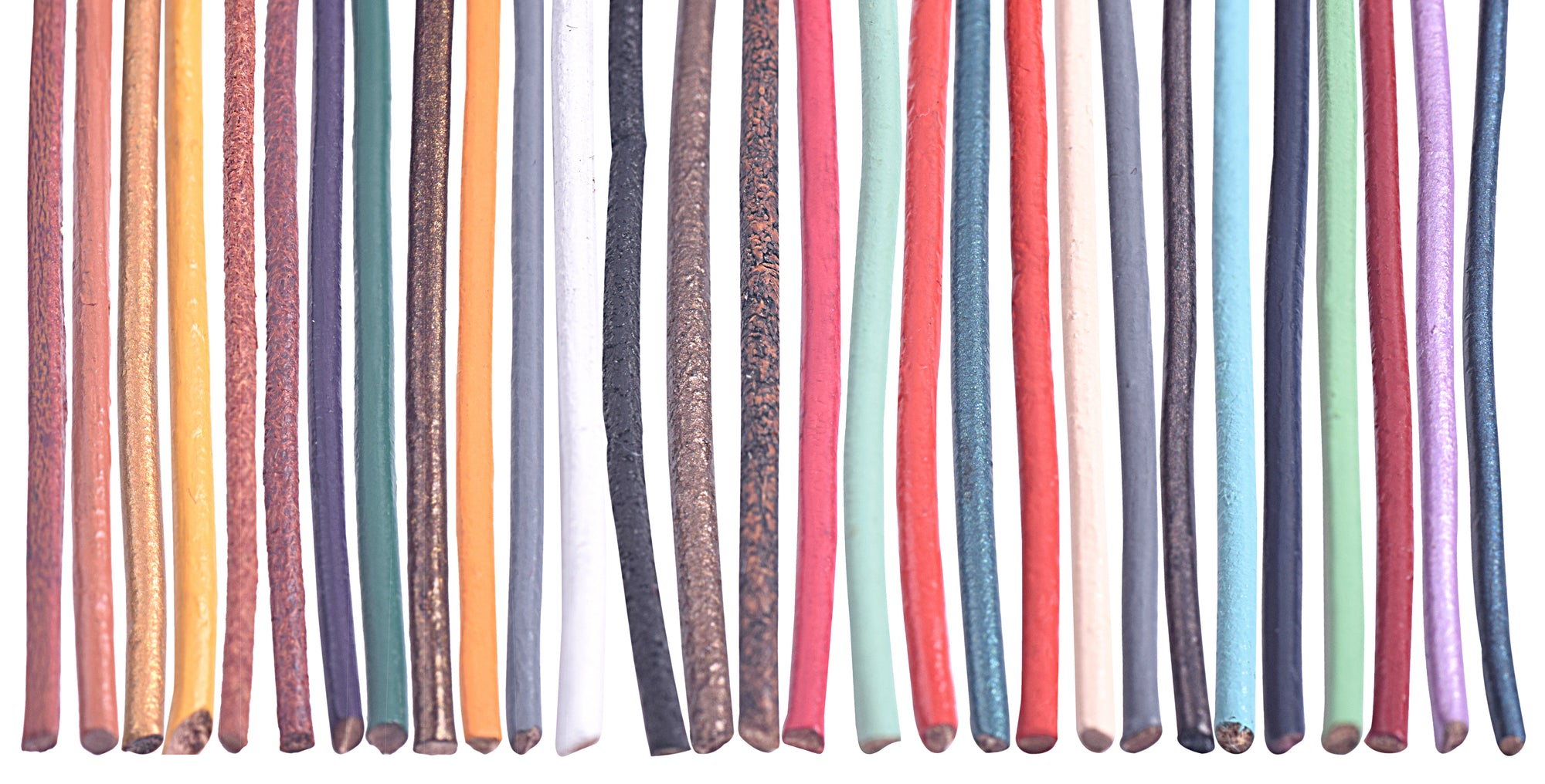 KONMAY Various Sizes and Colors of Nylon Satin Silk Beading Cord, Rattail  Cord, Macrame Beading Beading